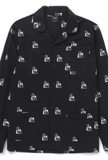 HUF Remio Dog Flannel Black