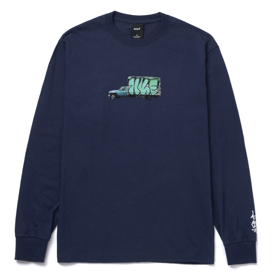 HUF Remio Box Truck L/S Navy