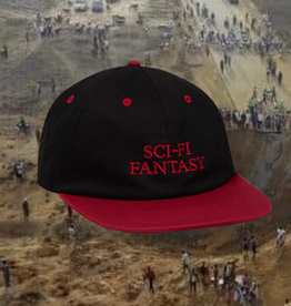 Sci-Fi Fantasy Sci-Fi Logo Hat Black/Red