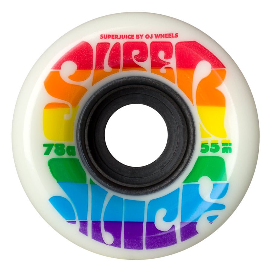 OJ Wheels Mini Super Juice Rainbow 78a 55