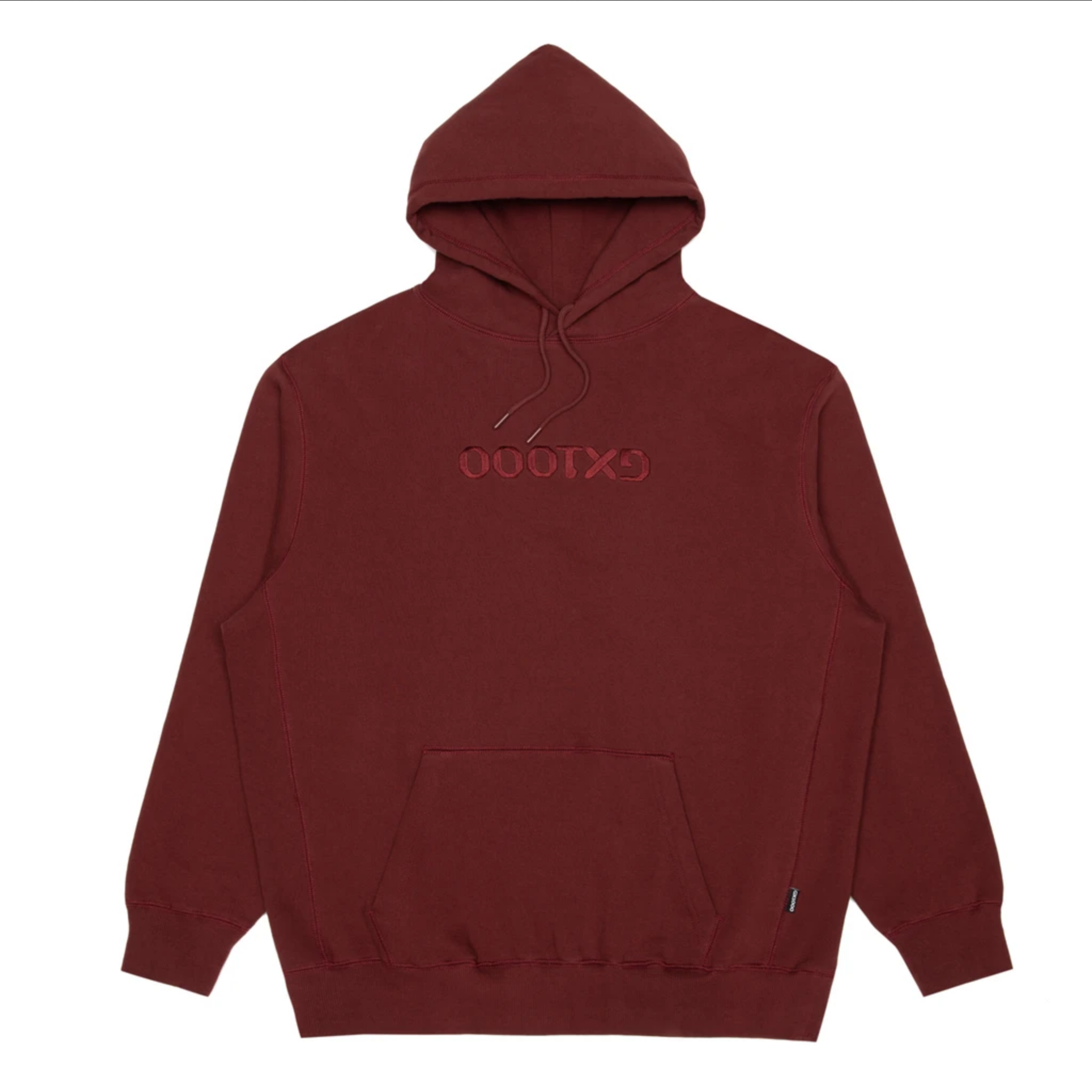 GX1000 OG Logo Flip Hoodie Maroon