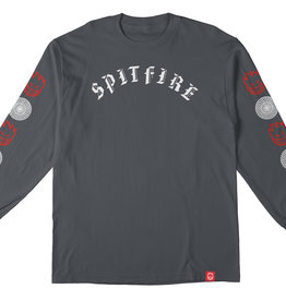 Spitfire Wheels Old E Combo L/S Silver/Charcoal