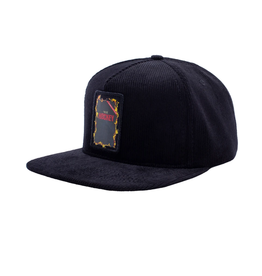 Hockey Not Hockey Cord 5 Panel Black