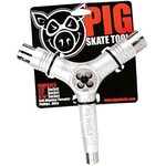 Pig Wheels Pig Tri-Socket Threader White Tool