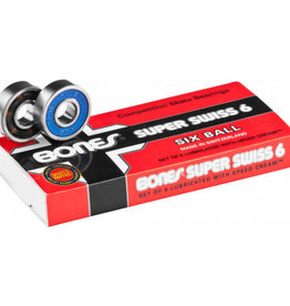 Bones Bones® Super Swiss 6 Bearings 8 Pack