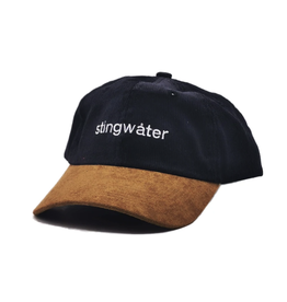 Stingwater Two Tone Cord/Suede Hat Black/Brown