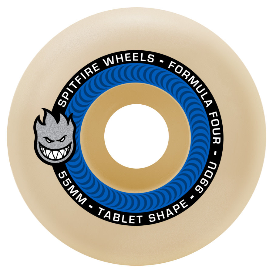 Spitfire Wheels Spitfire F4 99d Tablets Natural 55mm