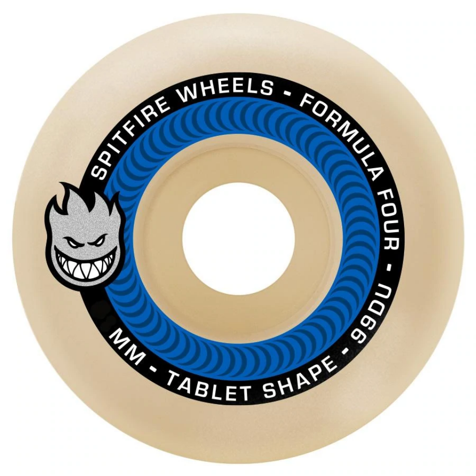 Spitfire Wheels Spitfire F4 99d Tablets Natural 52mm
