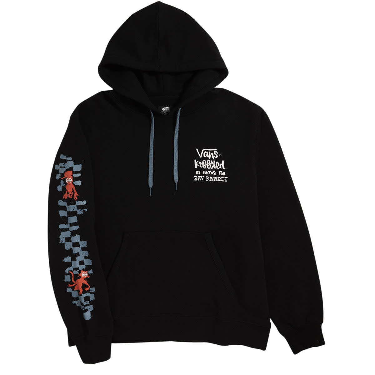 Vans Shoes Krooked By Natas For Ray Hoodie Black