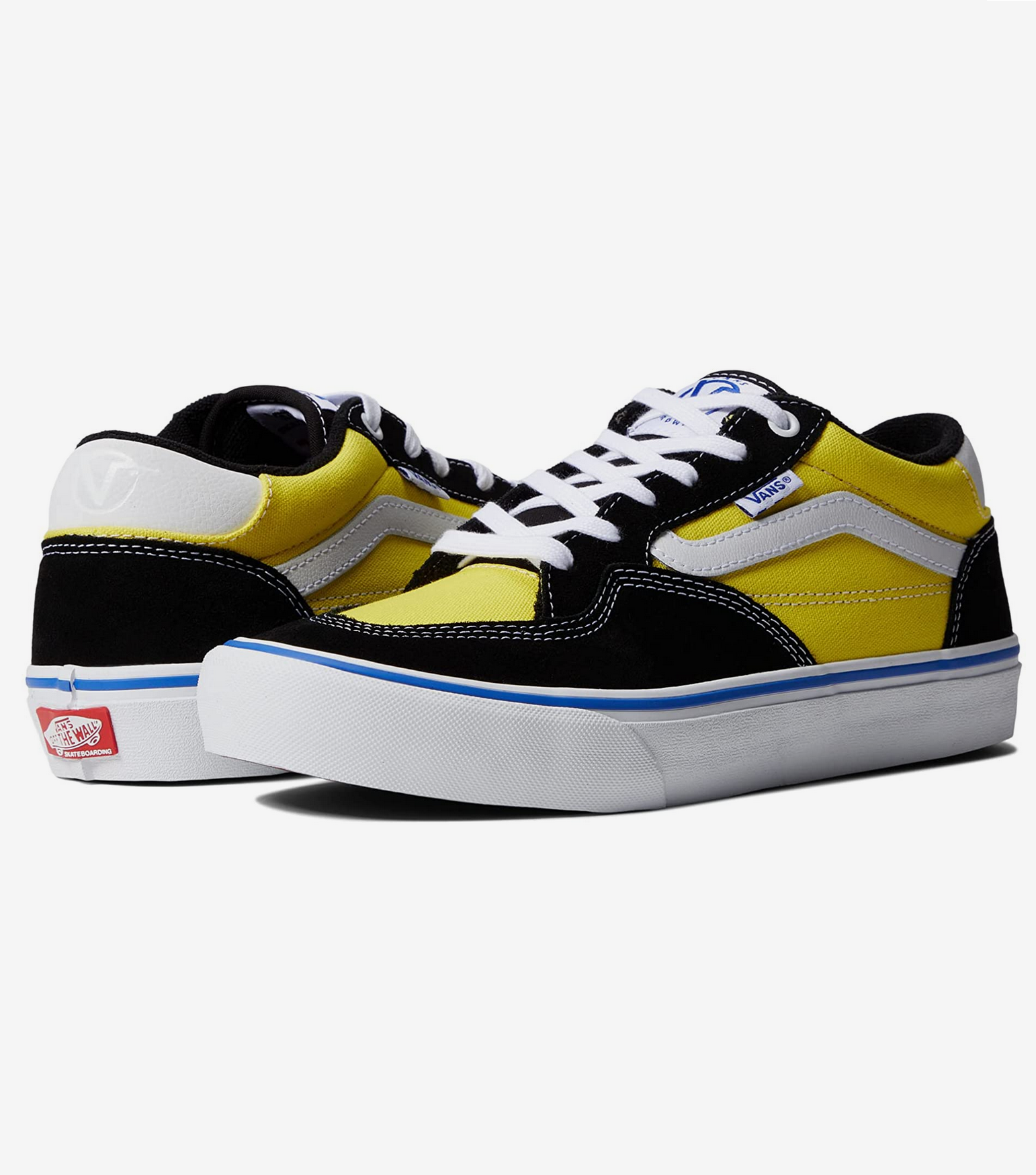 Vans Shoes Skate Rowan Black/Blazing Yellow