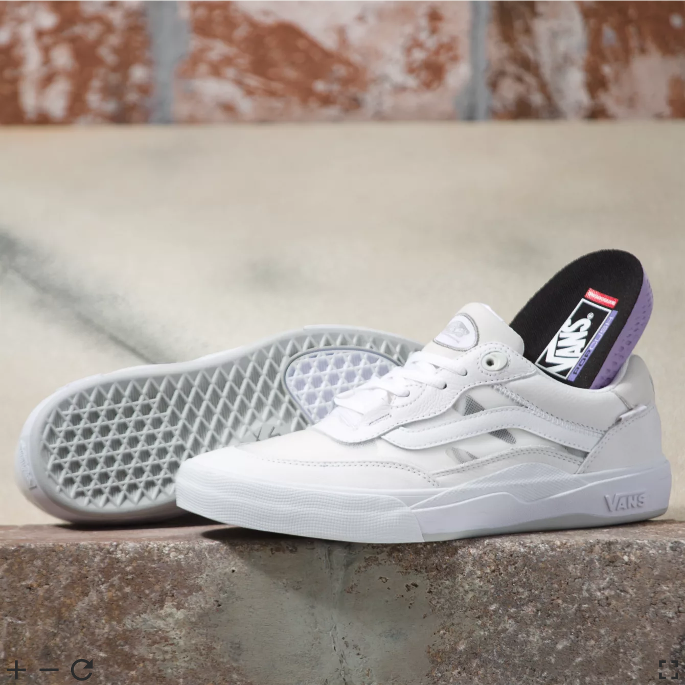 Shoes Wayvee White/White APB Skateshop LLC.