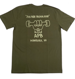 APB Skateshop APB Buckaloose Tee Army