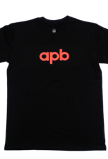 APB Skateshop APB Logo Black/Orange