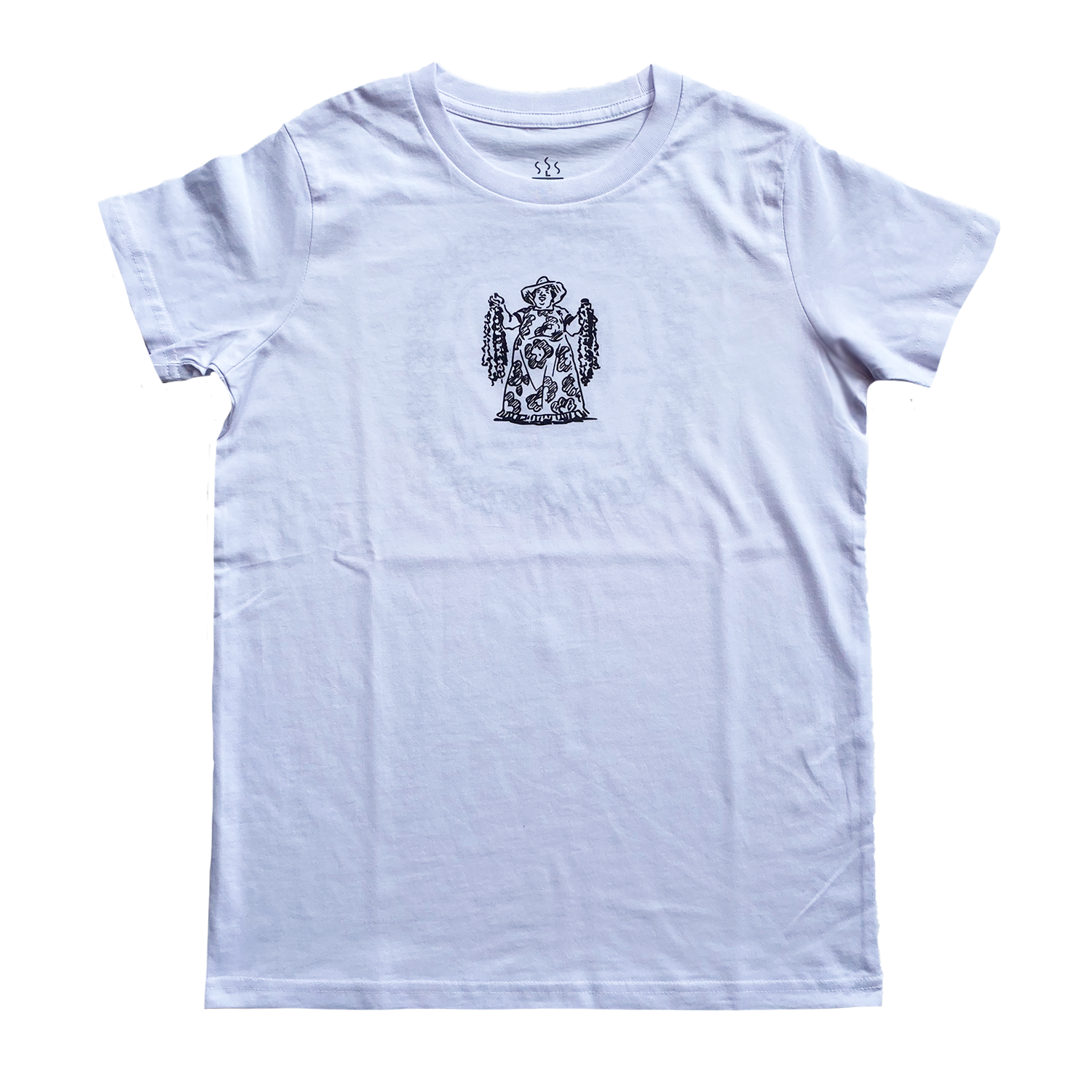 APB Skateshop APB Lei Greeter Youth Tee White