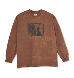 Polar Skate Co. Leaves And Window L/S Rust