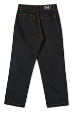 Polar Skate Co. '44 Pants Black/Orange Stitch