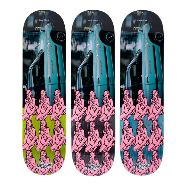 Welcome Skateboards Evan Mock Taxi on Island Various Stains 8.38"