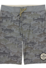 RVCA Horton Fish Camo Baordshort Tan Camo