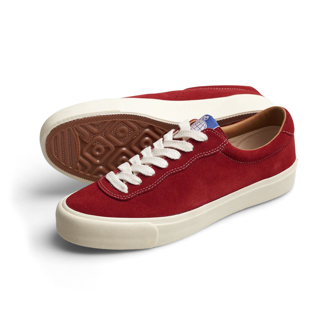 Last Resort AB VM001 Lo Suede Old Red/White