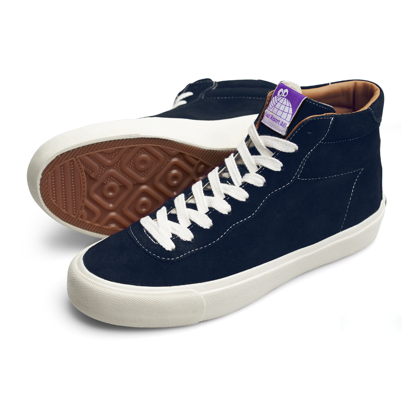 Last Resort AB VM001 HI Suede Old Blue/White