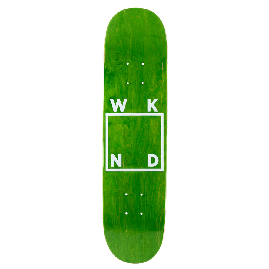 WKND Mini Deck White Logo 7.375"