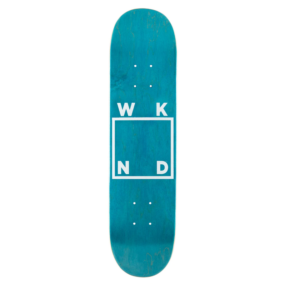 WKND Mini Deck White Logo 7.375"