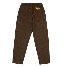 WKND Loosies Brown Check Woven Pant