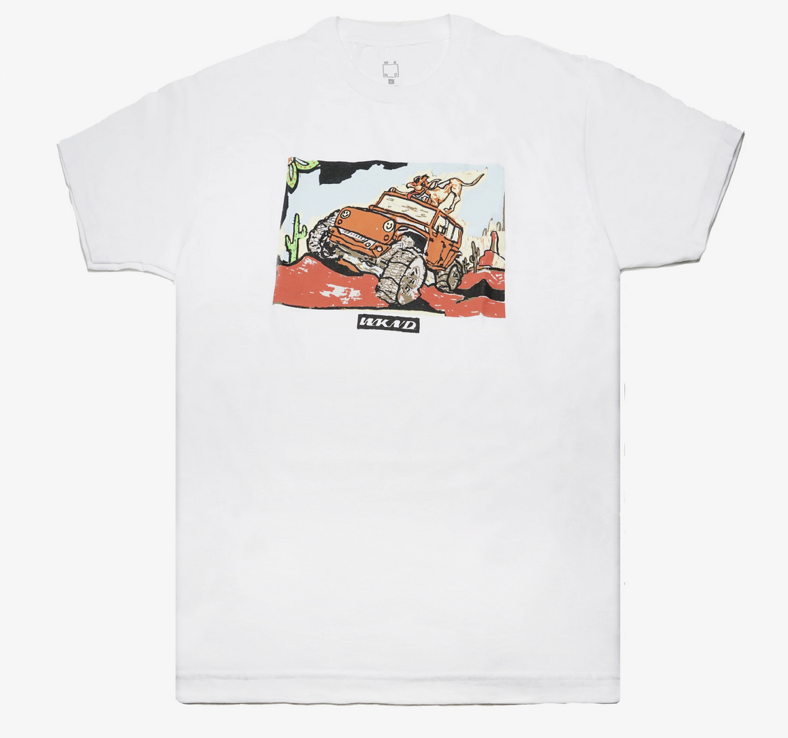 WKND Jeep Dawg White Tee