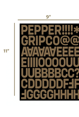 Pepper Grip Pepper Alphanumeric Custom Griptape Kit
