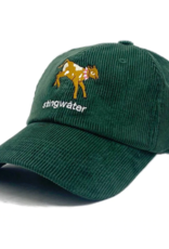 Stingwater Baby Cow Cord Hat Forest Green
