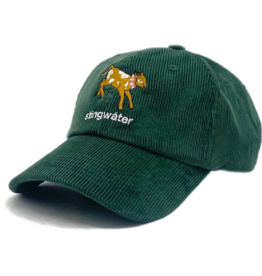 Stingwater Baby Cow Cord Hat Forest Green