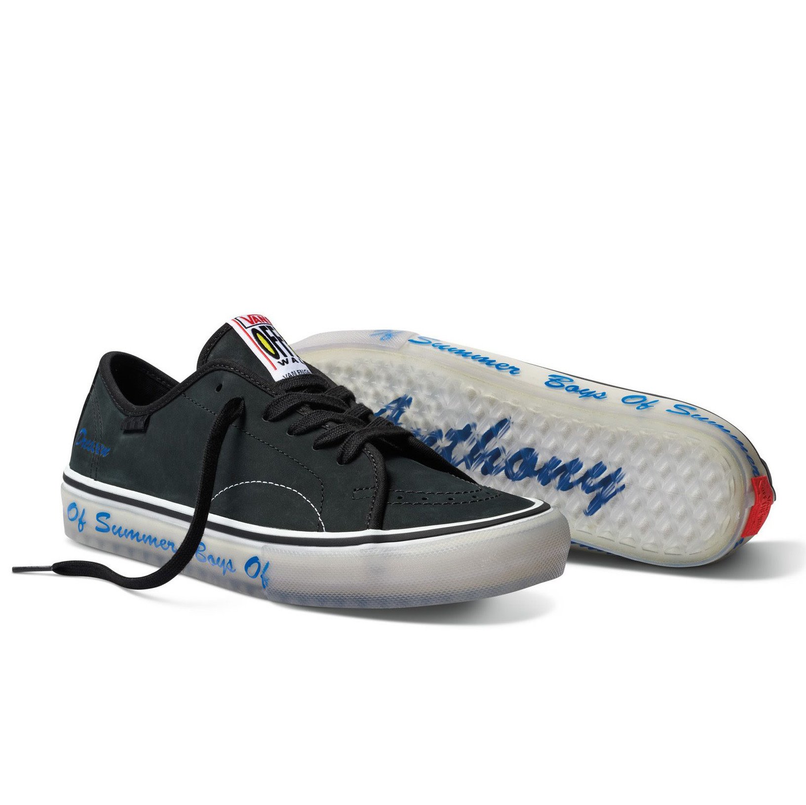 Vans Shoes Skate AV Classic Boys Of Summer Black/Clear