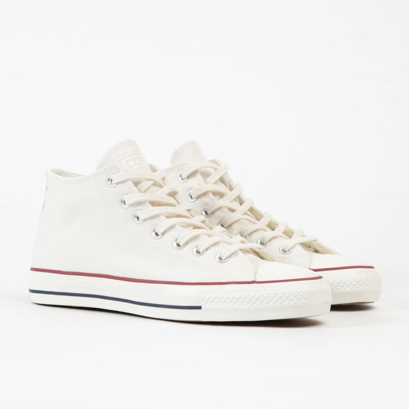 Converse USA Inc. CTAS Pro Mid Egret/Red Canvas