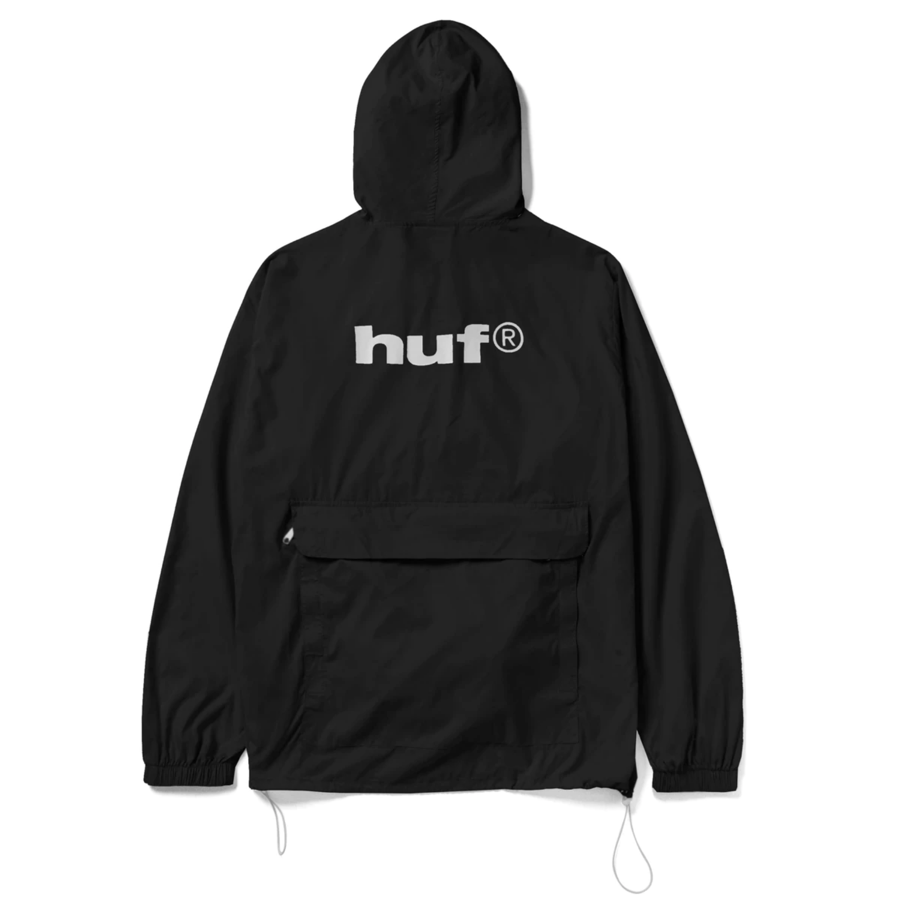 HUF Packable Cycling Jacket Black - APB Skateshop LLC.