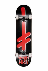 Deathwish Skateboards Gang Logo Black/Red Complete 8.0"