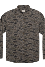 RVCA Horton Fish Camo L/S Army Camo