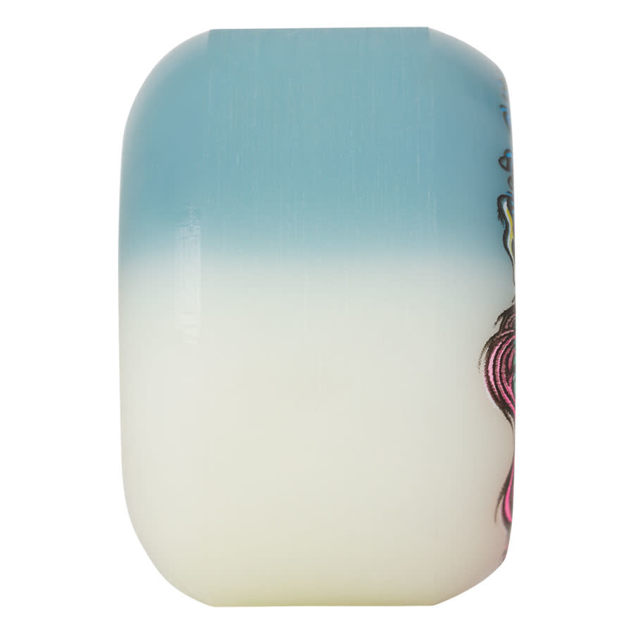 Slimeballs Hairballs 50-50 White/Teal 54mm 95a
