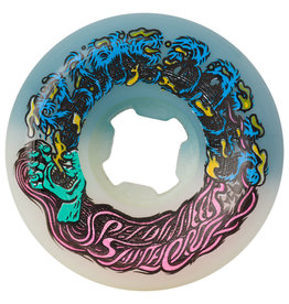 Slimeballs Hairballs 50-50 White/Teal 54mm 95a