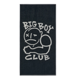 Polar Skate Co. Big Boy Club Beach Towel Black