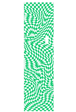 Grizzly Griptape Trippy Checkerboard Griptape Green