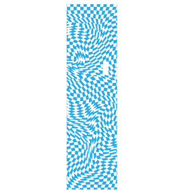 Grizzly Griptape Trippy Checkerboard Griptape Blue