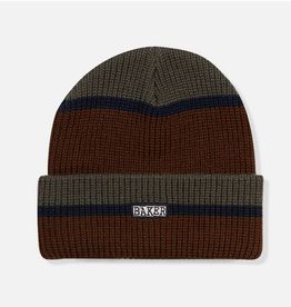 Baker Skateboards Brand Logo Grey Block Beanie