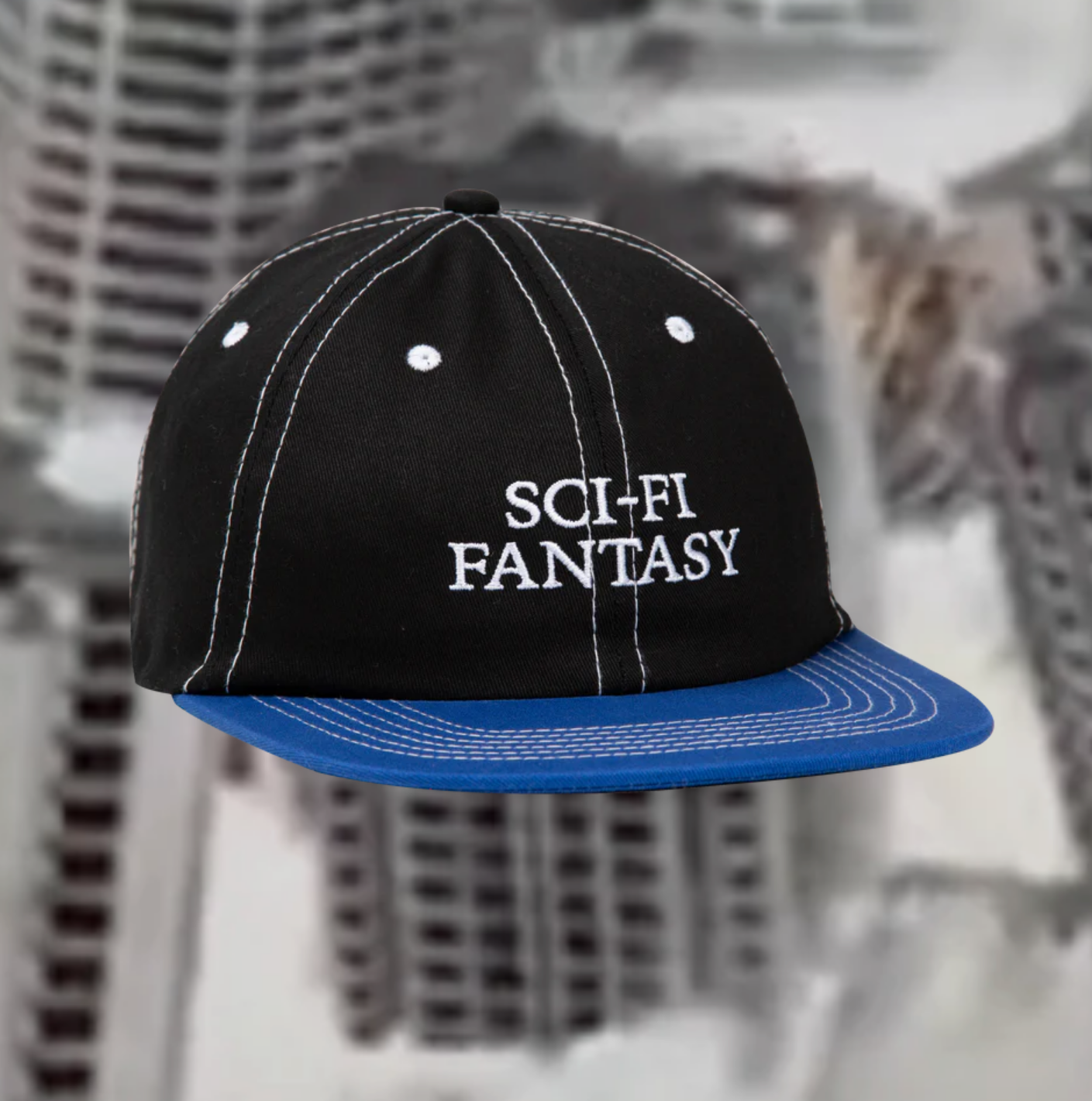 Sci-Fi Fantasy Sci-Fi Logo Hat Black/Royal