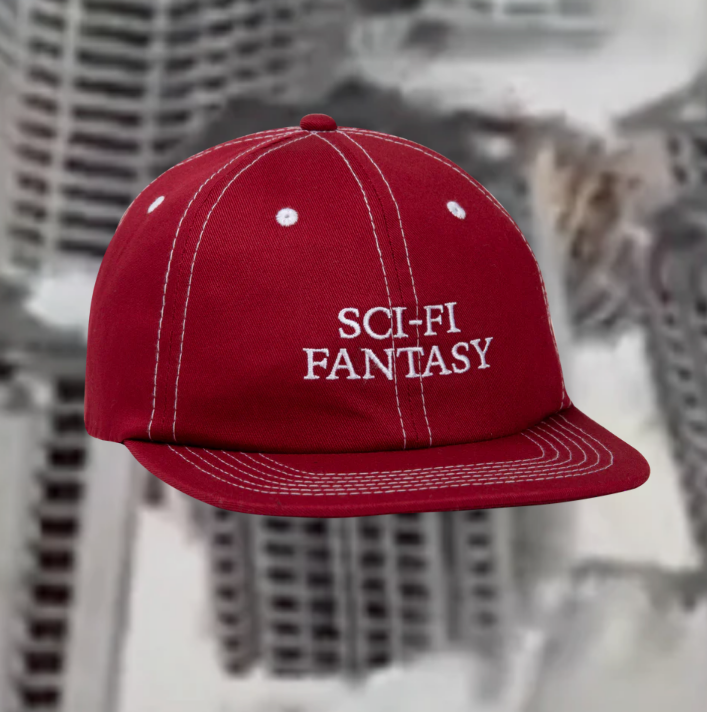 Sci-Fi Fantasy Sci-Fi Logo Hat Brick