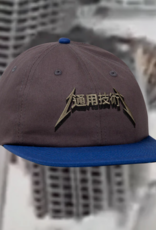Sci-Fi Fantasy Metal Logo Hat Dark Navy/Grey