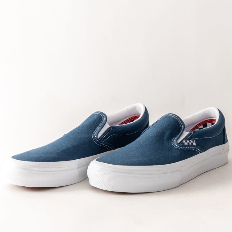 Norm Jeg har erkendt det kold Vans Shoes Skate Slip On Wrapped Dark Denim - APB Skateshop LLC.