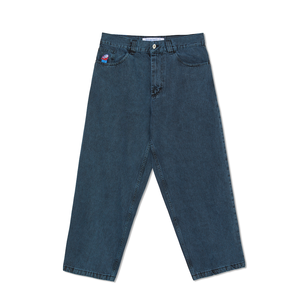 Polar Skate Co. Big Boy Jeans Cyan/Black 日本最大級の通販サイト polar denim bigboy skate デニム/ジーンズ