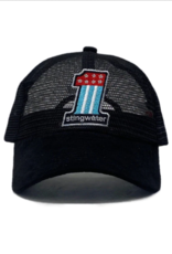 Stingwater Number 1 Trucker Hat Black/Black
