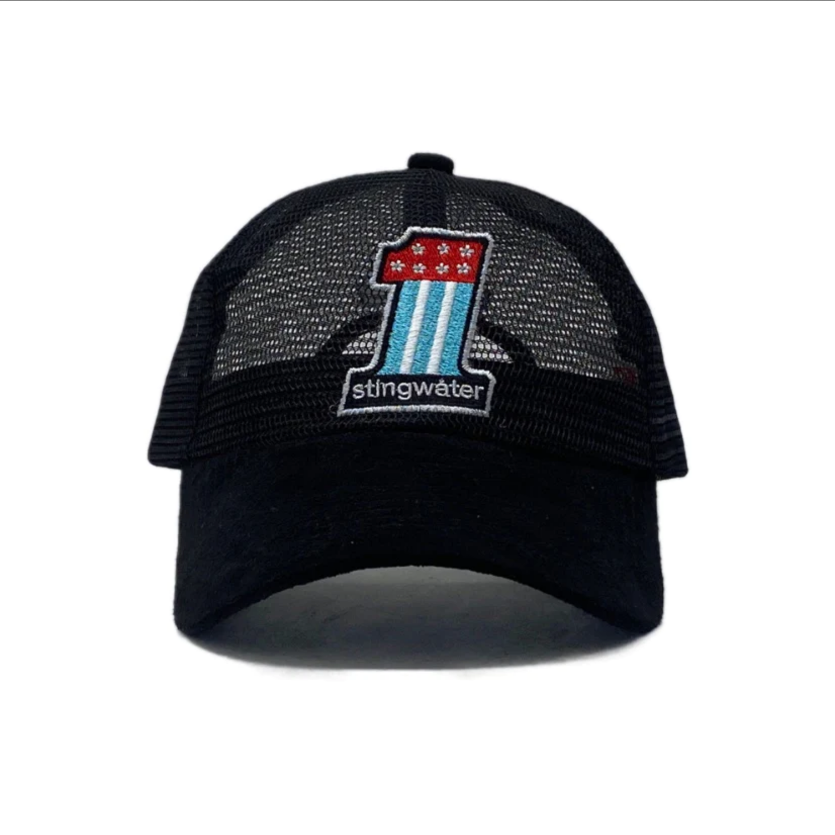 Stingwater Number 1 Trucker Hat Black/Black