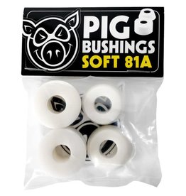 Pig Wheels Pig Soft 81a Bushings White